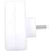 Solight socket, 3x 10A, triangle, baltas