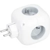 „Solight Cube“ maitinimo lizdas, 3x 16A + USB A+C, baltas, įjungimo/išjungimo jungiklis