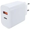Solight USB A+C 20W greitas įkroviklis