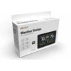 Orų stotelė Solight Solight TE81 orų stotis, ypač didelis spalvotas LCD, temperatūra, drėgmė, slėgis, RCC, USB įkrovimas, juodas