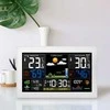 Solight weather station, extra large colour LCD, temperature, humidity, pressure, RCC, USB charging, baltas