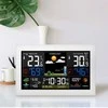 Solight weather station, extra large colour LCD, temperature, humidity, pressure, RCC, USB charging, baltas