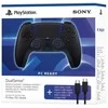 Sony „Dualsense“ belaidis valdiklis, juodas, USB, kompiuteris