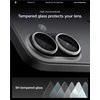 Spigen Optik Pro GLAS.TR ”EZ FIT” Camera Cover 2-pack for iPhone 16 / 16 Plus / 17 - Sidabrinis