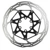 SRAM Centerline 2 Piece Brake Disc - 140mm Juodas (titanium bolts included) Rounded - 6 holes