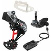Pavarų grupė SRAM X01 Eagle AXS Upgrade Kit Raudona (Rear Der wBattery and Baterija Protector, Rocker Paddle Controller wClamp, Charger/Cord, Chain Gap Tool)