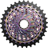 SRAM XG-1290 E1 Rainbow 12 speed, 10-33z E1 cassette