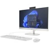 Stacionarus kompiuteris Hewlett Packard (HP) HP AIO ProOne 245 G10 AiO 23.8 NT Ryzen 3 7320U, 8 GB, 512 GB, Radeon 610M, WiFi 6+BT, klaviatūra ir pelė, 90 W, baltas, HDMI, Win11Pro