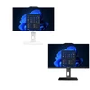 Stacionarus kompiuteris Komputer MSI AIO PRO AP242P (PRO AP242P 14M-1090XEU), i3-14100, 23.8" FHD, Anti-Glare, 16GB, 512GB SSD, No OS, Juodas