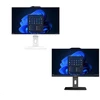 Stacionarus kompiuteris Komputer MSI MSI AIO PRO AP242P (PRO AP242P 14M-1091XEU), i3-14100, 23.8" FHD, Anti-Glare, 16GB, 512GB SSD, No OS, Baltas