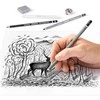 Staedtler Mars Lumograph, Įvairių spalvų, Juoda, Pilka, PEFC, 4,5 mm, 9 vnt.