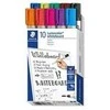 Staedtler Dry-ease markeris lentoms, 10 spalvų, Staedtler pakuotė