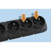 Surge protector EMOS 5 sockets 3m juodas