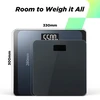 Svarstyklės RunStar D550 Digital Weight Scale increased load capacity, mėlynas (BG1911L)