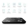 Svarstyklės TrueLife FitScale W6 BT – Bioelektrinės varžos „Bluetooth“ skalė – juoda