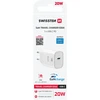 Įkroviklis Swissten SWISSTEN tinklo adapteris EDGE GaN 20W, 1 prievadas, 1x USB-C