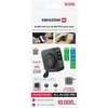 „Swissten“ išorinė baterija „ALL-IN-ONE PRO“ su keičiamais kištukais (JAV / ES / JK), 20 W, 10000 mAh