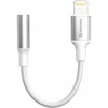 AV adapteris „Swissten“ tekstilinis „Lightning“ į 3,5 mm lizdą, 15 cm