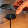 „Swissten MagPuck Qi2“ belaidis įkroviklis, 1,5 m (suderinamas su „MagSafe“)