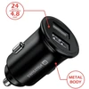 SWISSTEN CL adaptér do auta 2x USB-A juoda