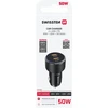 Swissten PD 2x USB-C Car Charger 50W