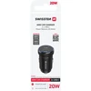 Swissten PD Mini 2x USB-C Car Charger 20W