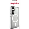 Swissten Skaidrus Jelly MagStick nugaros dėklas, skirtas Samsung Galaxy S25 Plus 5G