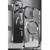 Swissten Clear Jelly Magstick metalinis dėklas, skirtas Apple iPhone 16