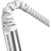 SWISSTEN ARAMID REINFORCED duomenų kabelis USB-C - USB-C 1,5 m, baltas