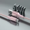 „Swissten Textile II USB - USB-C“ duomenų ir įkrovimo kabelis, 1,5 m