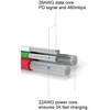 Swissten Swissten Textile Universal Quick Charge 3.1 USB-C / USB-C duomenų ir įkrovimo laidas 3m sidabrinis