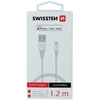 Swissten USB Lightning kabelis MFI 1.2 m baltas