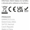 USB kabelis Swissten USB-A - Lightning 1 m, baltas (SW-BA-LIGH-3A-1M-WH)