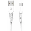 Swissten USB - mikro USB 1.0m balta