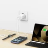 Swissten Edge 65 W GaN Adapteris, Baltas