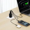 Swissten Edge 65 W GaN Adapteris, Juodas
