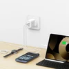 Swissten Edge GaN Power Adapteris 65 W, Baltas (UK)
