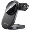 SWISSTEN FOLDING WIRELESS Qi2 CHARGER MagBase 3in1 Juodas (MagSafe compatible)