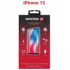 Swissten viso veido grūdintas stiklas, skirtas Apple iPhone 15