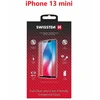 „Swissten“ grūdinto stiklo ekrano apsauga, skirta „Apple iPhone 13 MINI“, juoda, pritaikyta dėklui ir spalvotam rėmeliui.
