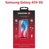 FULL „Swissten“ grūdintas viso veido stiklas „Samsung Galaxy A34 5G“ Juodas