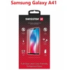 Swissten Swissten Viso veido 5D grūdinto stiklo ekrano apsauga, skirta „Samsung A41“, juoda