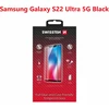 SWISSTEN FULL GLUE COLOR FRAME CASE FRIENDLY sklo pro SAMSUNG S908B GALAXY S22 ULTRA 5G juoda