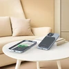 Powerbank Swissten Swissten FUSION Power Bank Universal External Baterija MagSafe / Apple Watch / 5000 mAh Sidabrinis