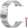 Swissten Išmaniojo laikrodžio Apple 1/2/3/4/5/6/SE dirželis, Sidabrinės spalvos, 38/40mm