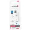 Swissten Travel Charger GaN USB-C / USB 45W (US/EU/UK)