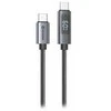 „Swissten“ LCD kabelis USB-C / USB-C 1 m