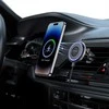 „Swissten Airhold“ magnetinis automobilio laikiklis su belaidžiu įkrovikliu 15 W / 7,5 W (suderinamas su „MagSafe“)