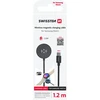 „Swissten“ belaidis magnetinis įkroviklis, skirtas „Samsung Galaxy Watch“ laikrodžiui, USB-C, 1,2 m
