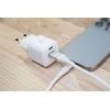 Swissten kelioninis įkroviklis GaN USB-C 35W PD / USB-A 27W QC